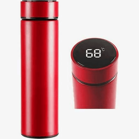 500ml smart thermos bottles with LED temperature display in multiple colors - image 3